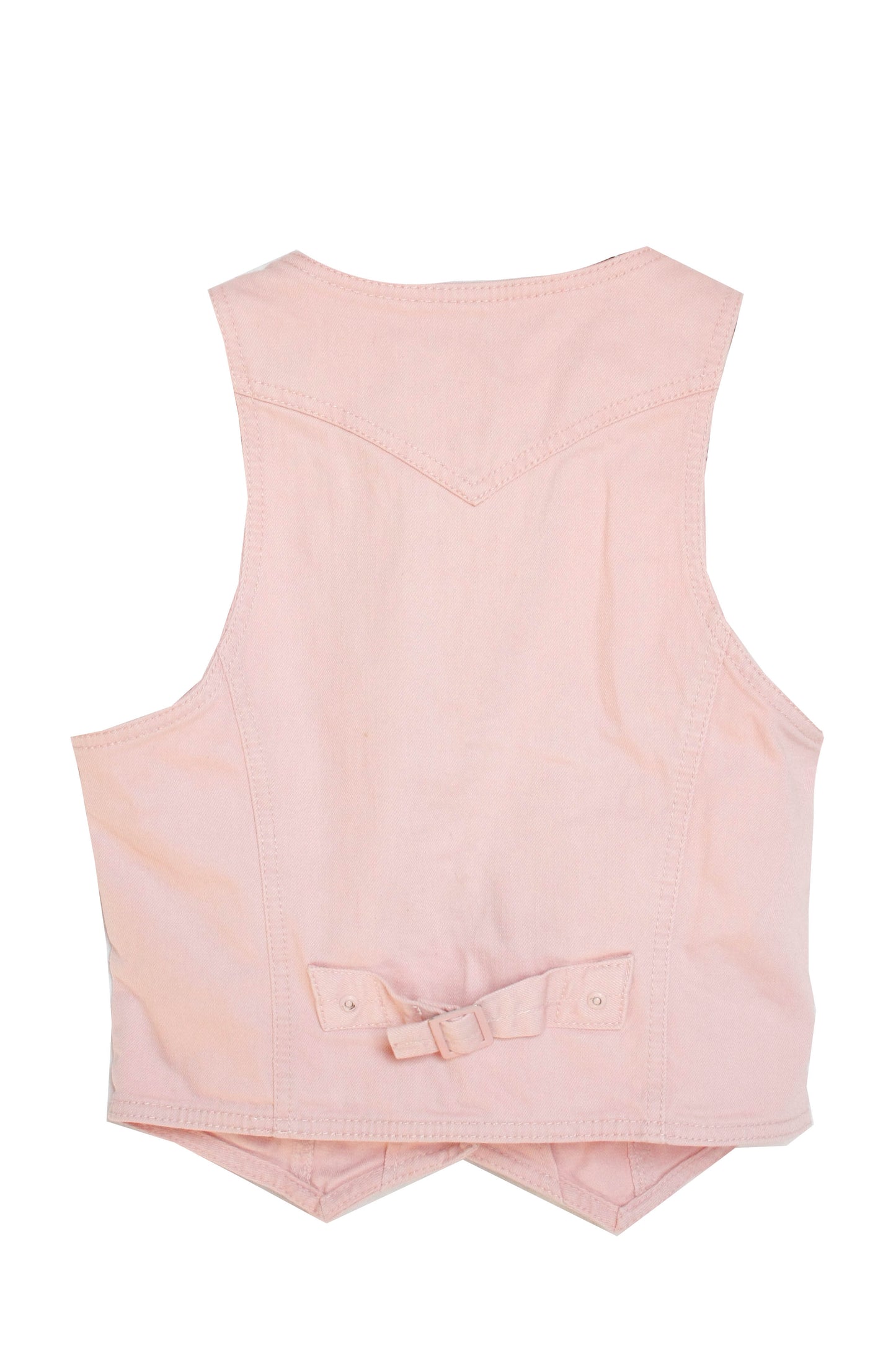 Ranch Riding Weste Jeans rosa Damen Gr. XS/S