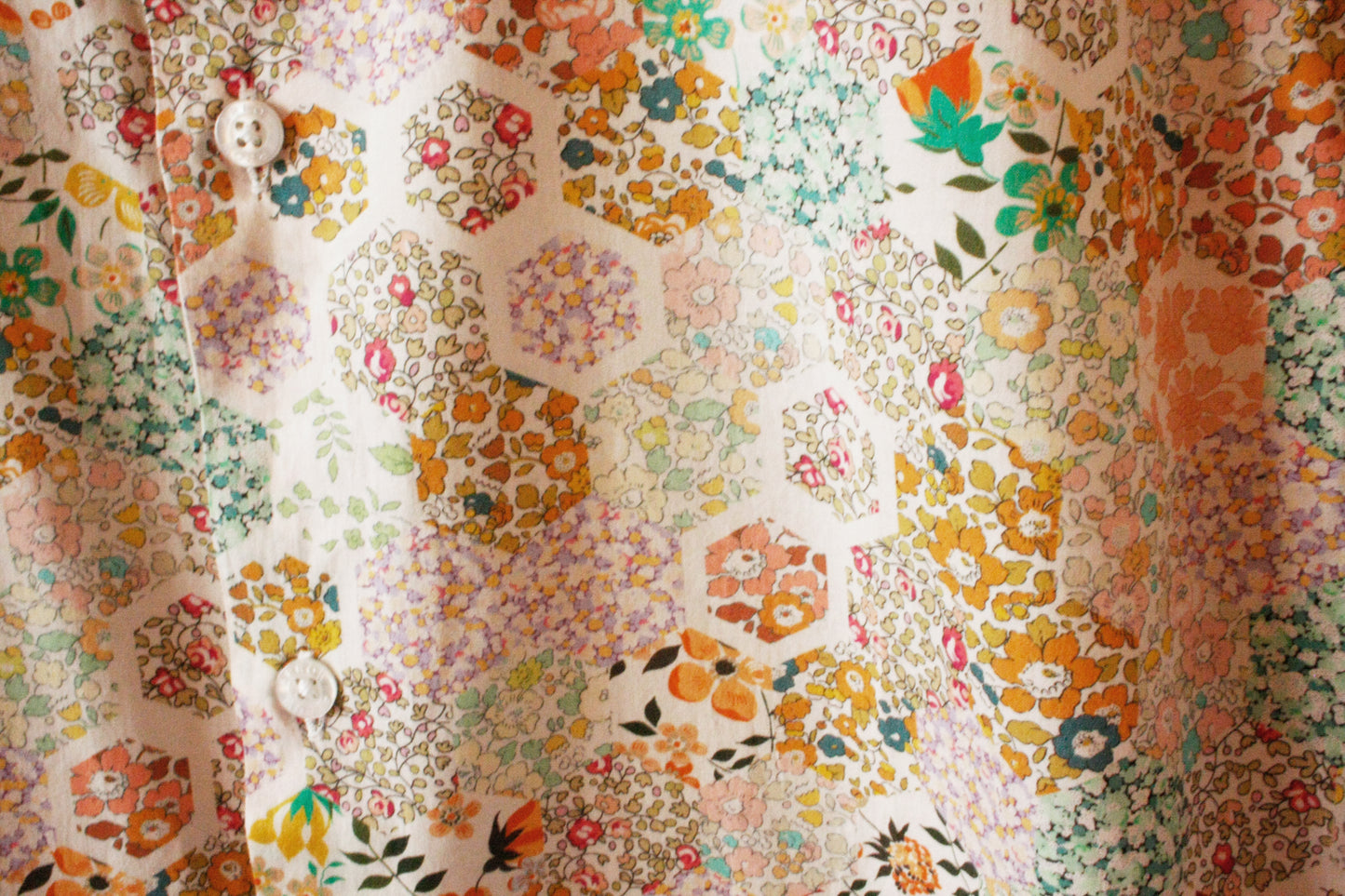 Showoberteil Ranchriding Geometrisch/Floral bunt Damen L