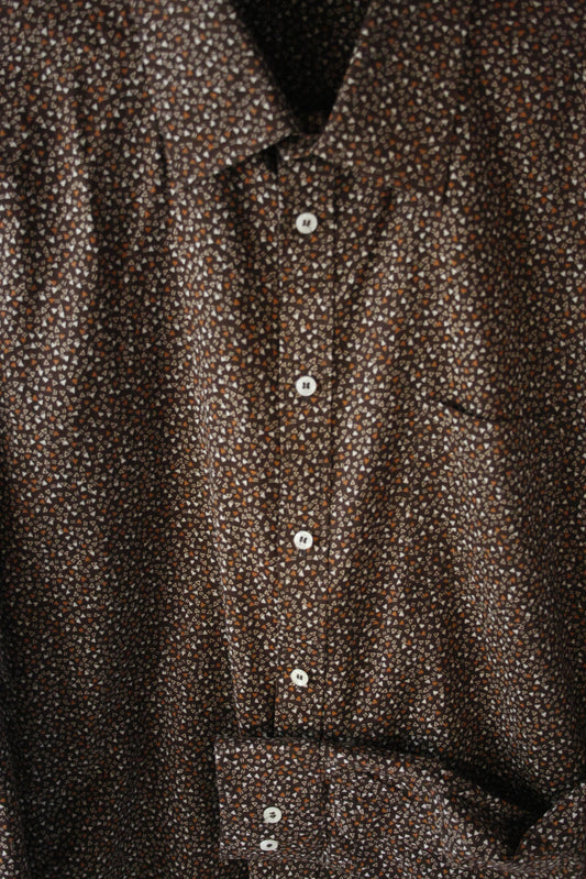 Showoberteil Pattern Braun Unisex