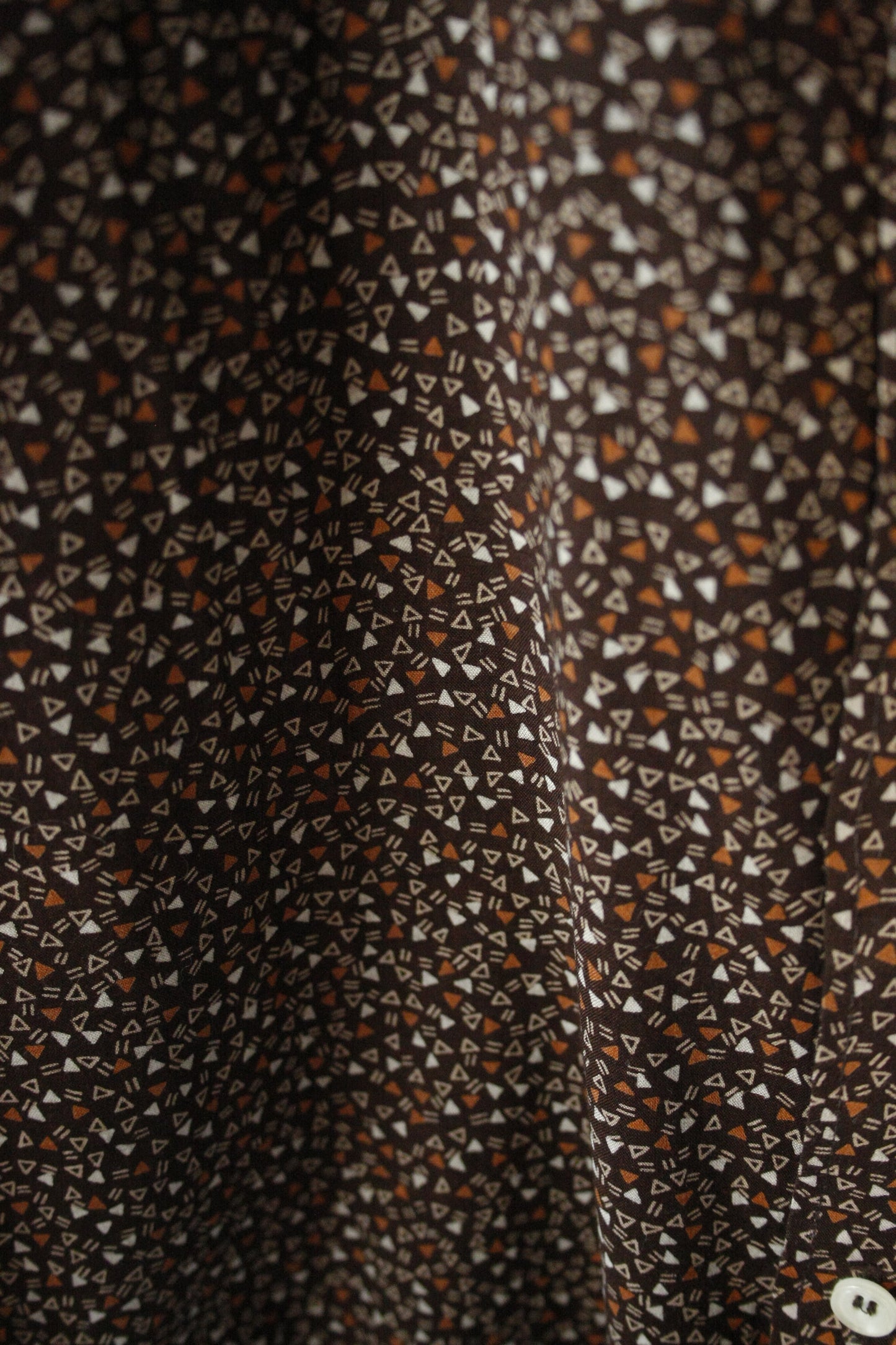 Showoberteil Pattern Braun Unisex