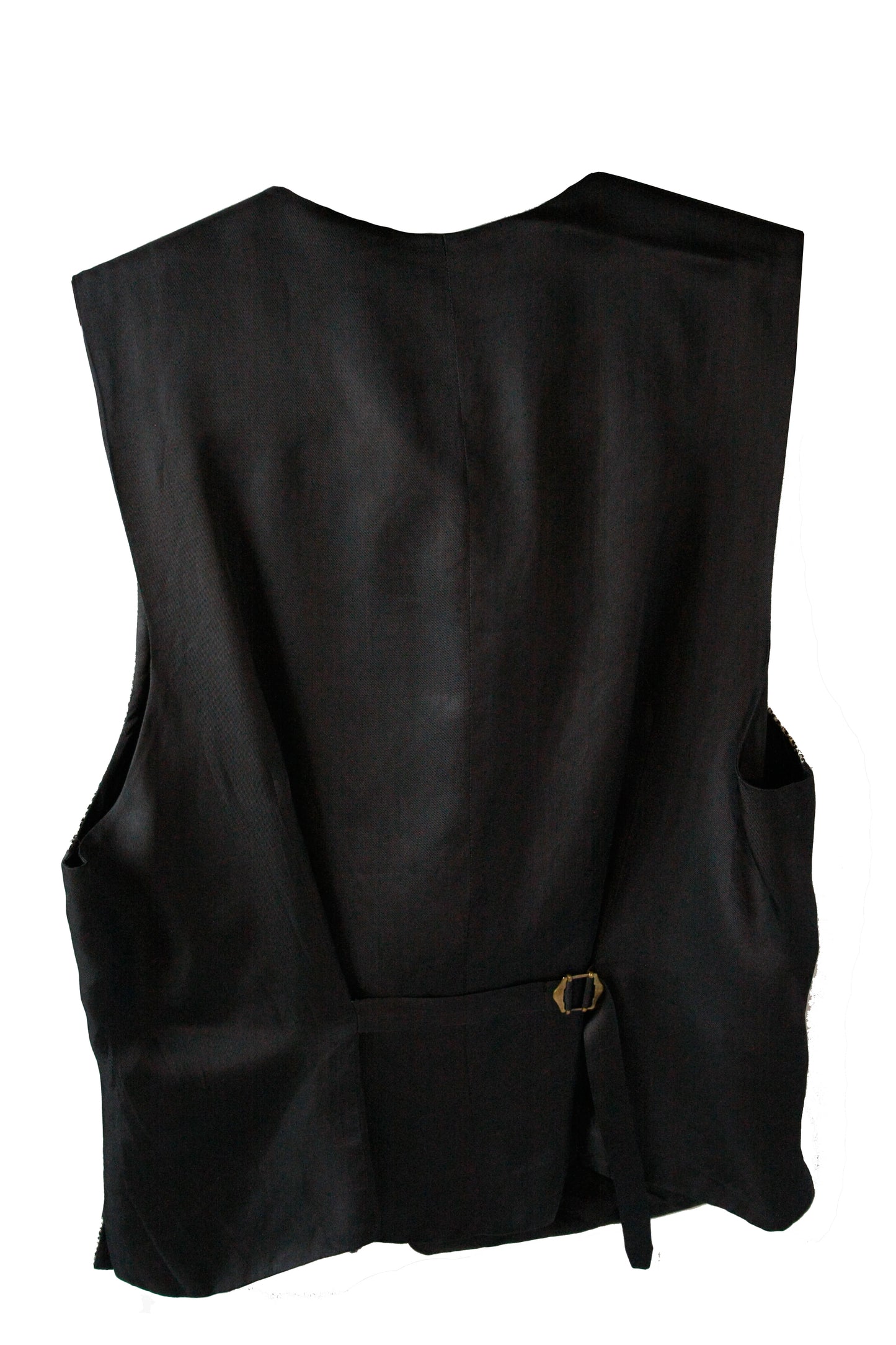 Vintage Ranch Riding Weste Kariert Unisex