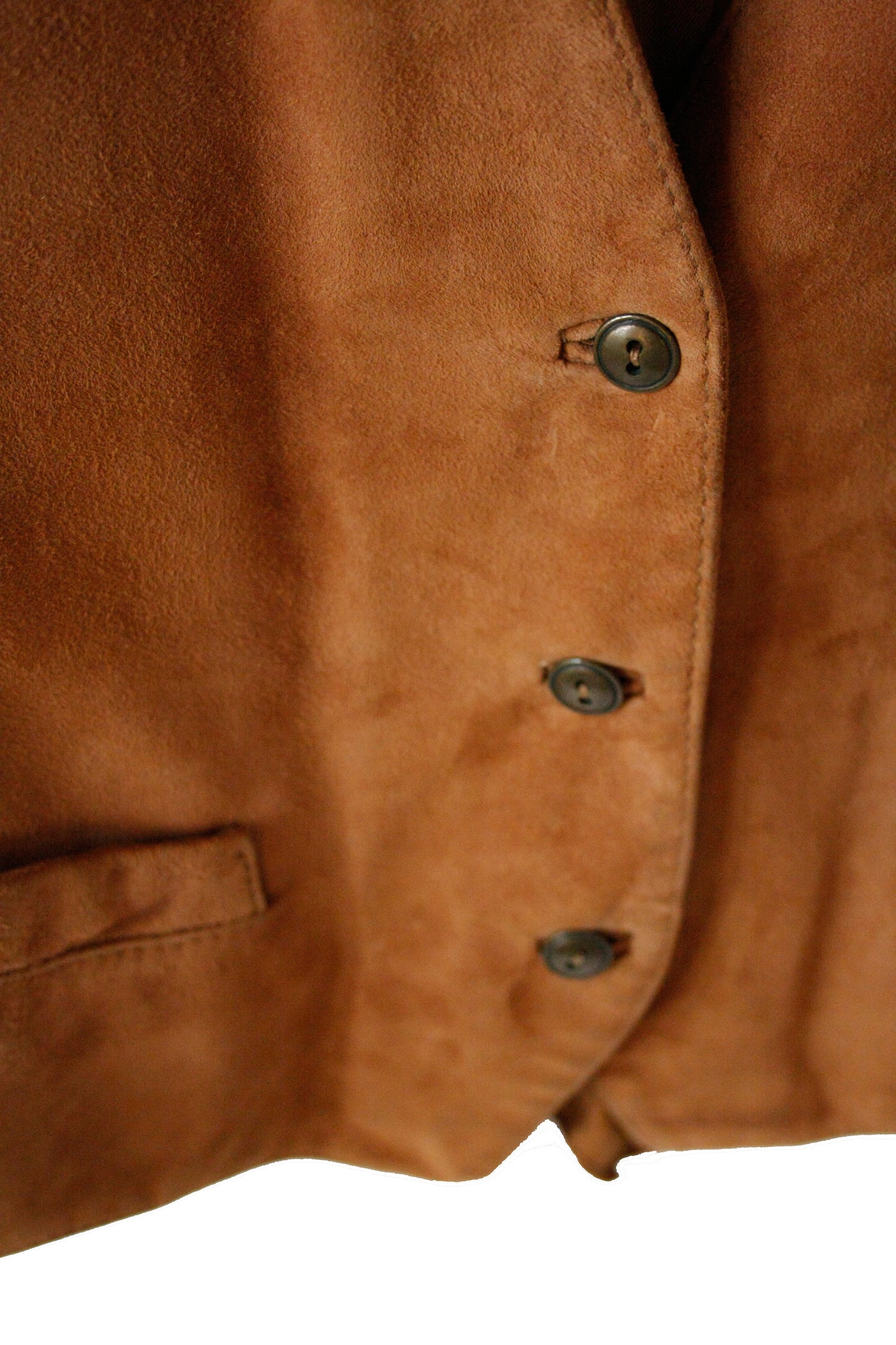 Vintage Ranch Riding Weste Wildleder Damen M