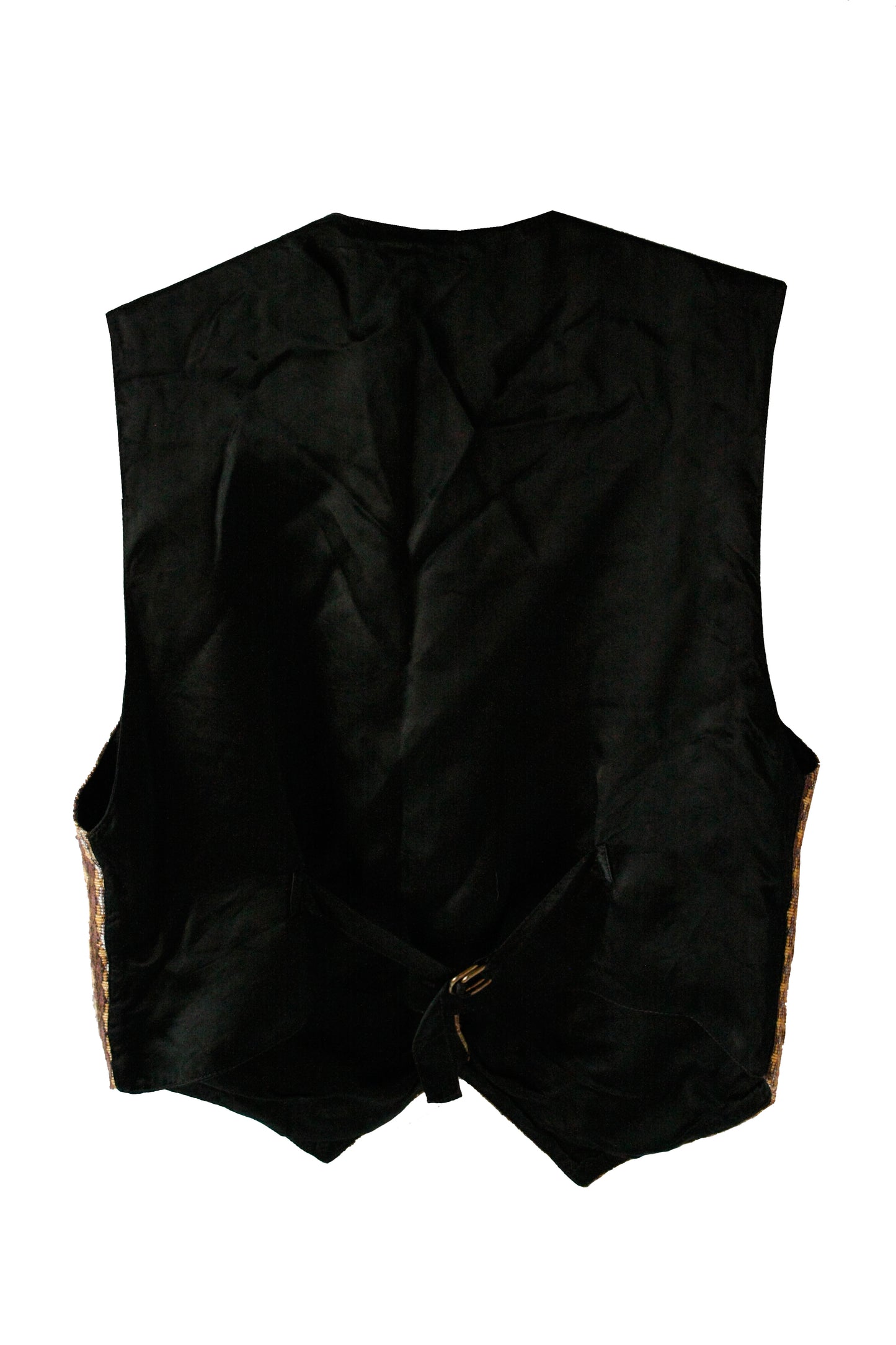 Vintage Ranch Riding Weste Patchwork Damen L