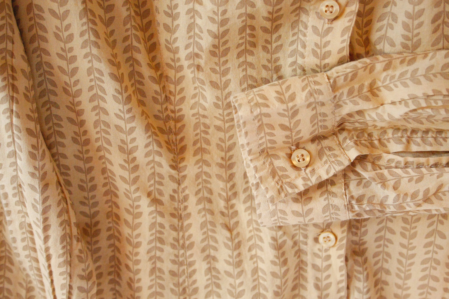 Leichtes Showoberteil Ranchriding Floral senfgelb Unisex