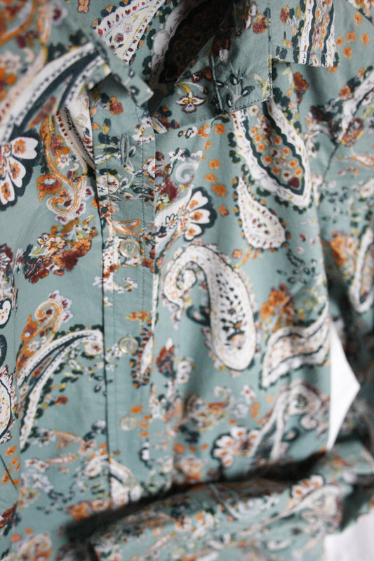 Showhemd Ranchriding Paisley Damen L/XL