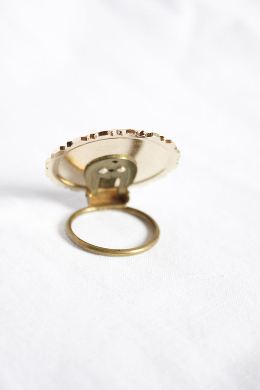 Wild Rag Clip Gold Perlmutt