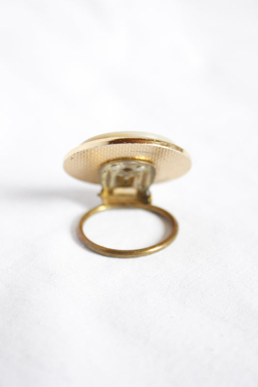 Wild Rag Clip Gold Perlmutt