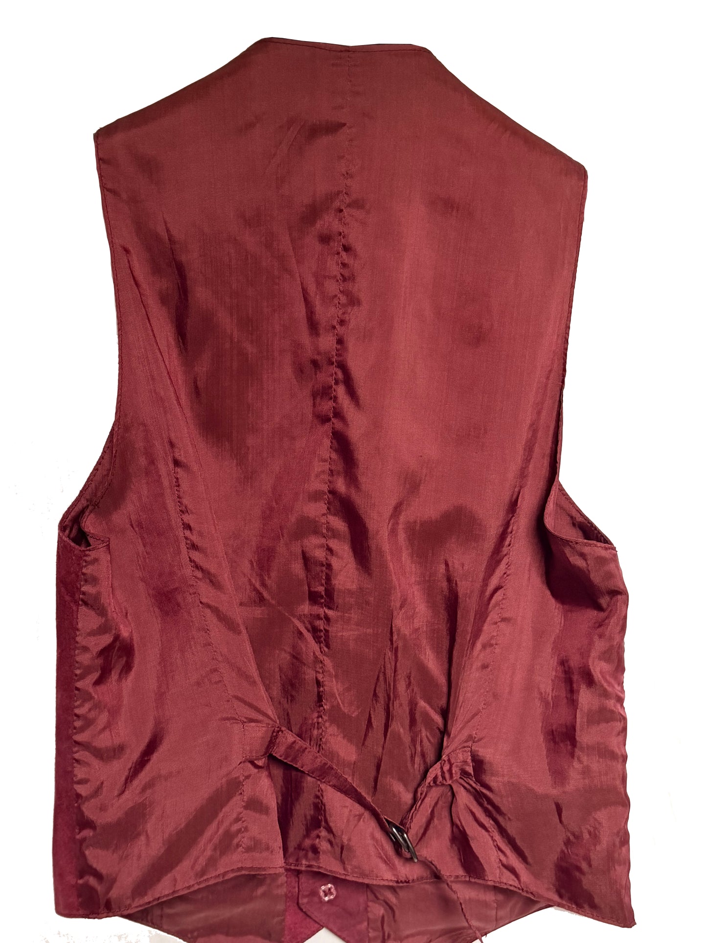 Ranch Riding Weste Leder Berry Unisex L