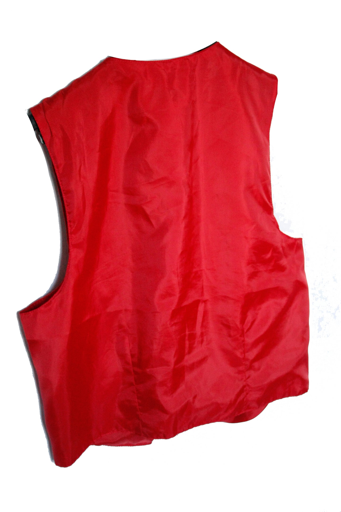 Ranch Riding Weste Cord Rot Herren L