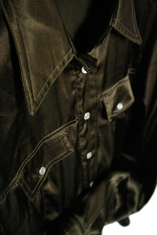 Showoberteil Reining/Pleasure/HMS satin green Damen L