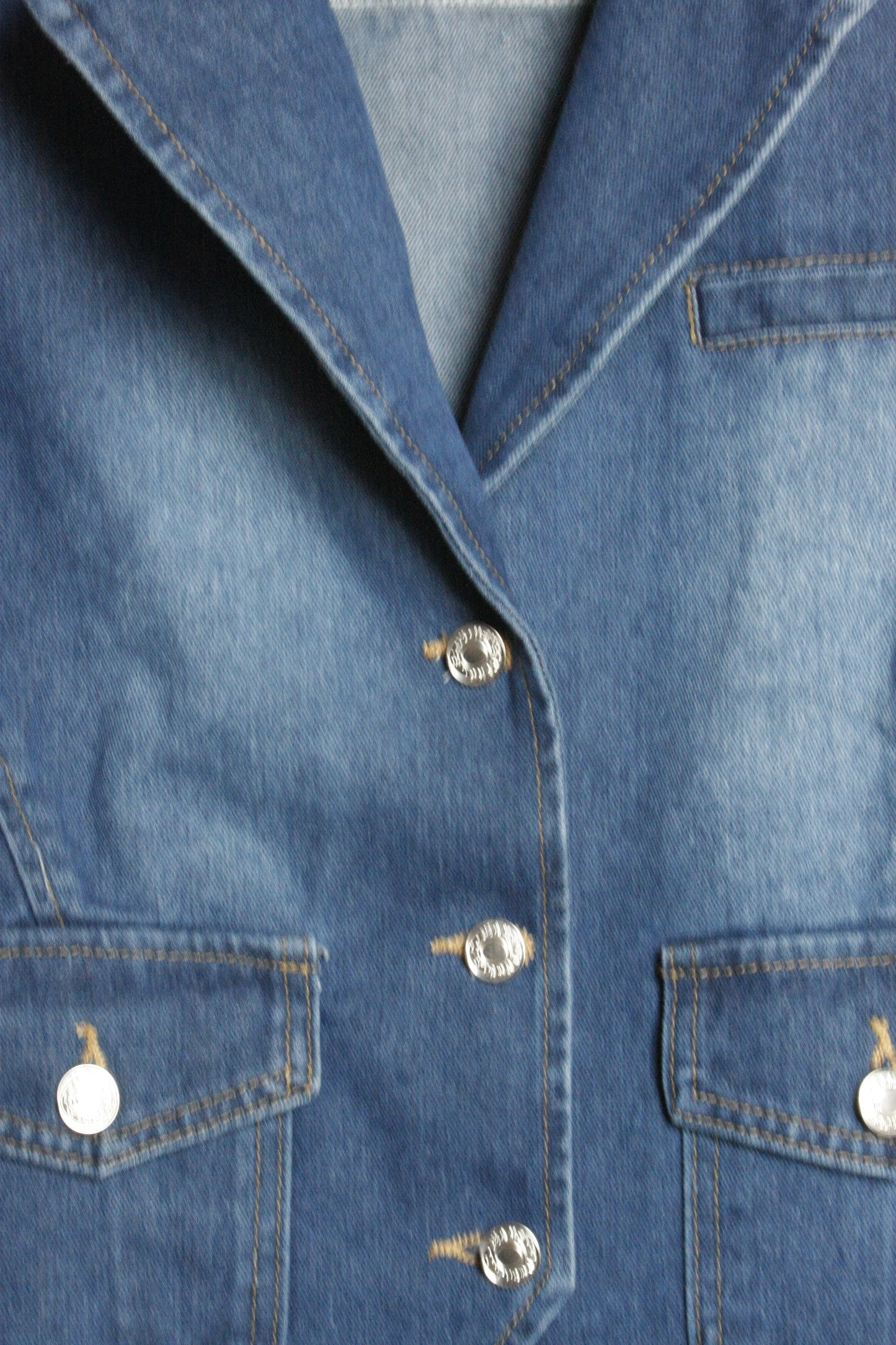 Ranch Riding Weste blue Denim Damen M/L