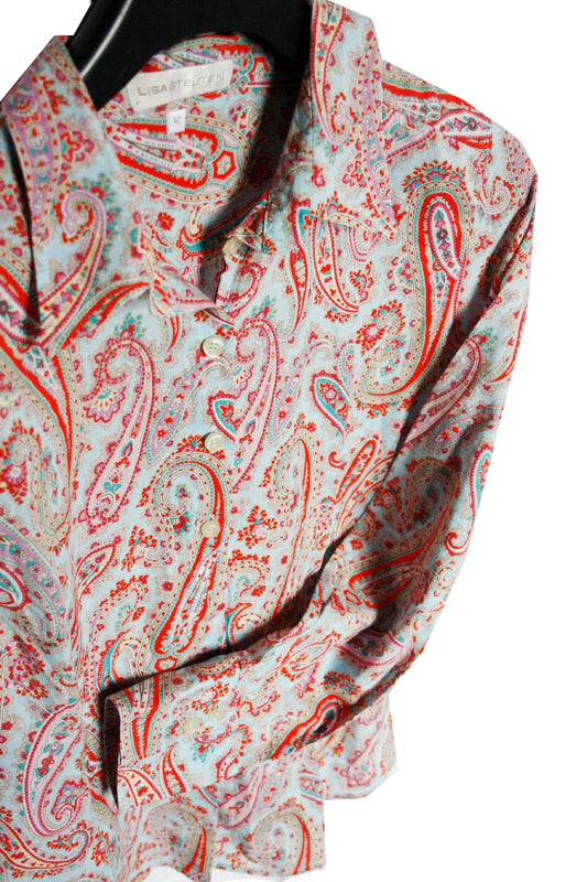 Showhemd Ranchriding Paisley Damen XL