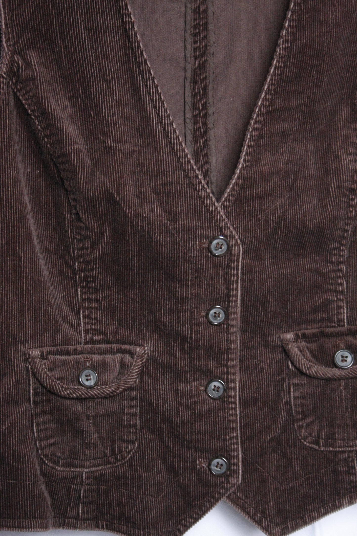 Ranch Riding Weste Cord braun Damen Gr.L