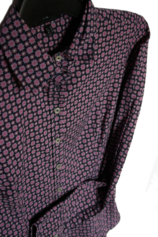 Showoberteil Ranchriding Retro purple Damen S