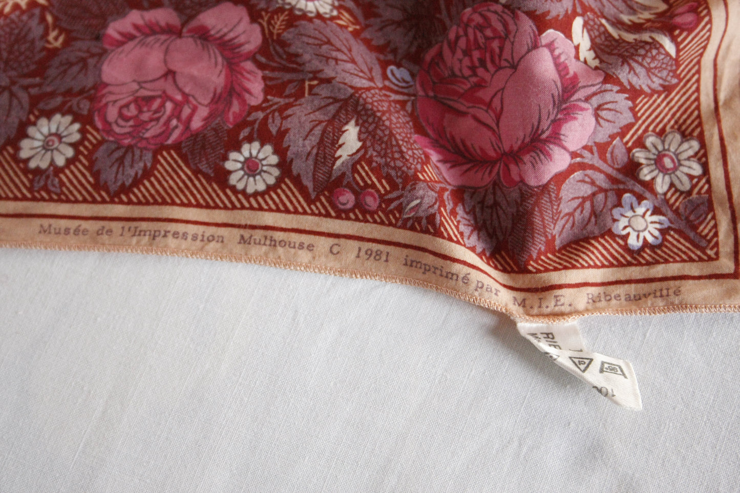 Vintage Wild Rag L 100% Baumwolle