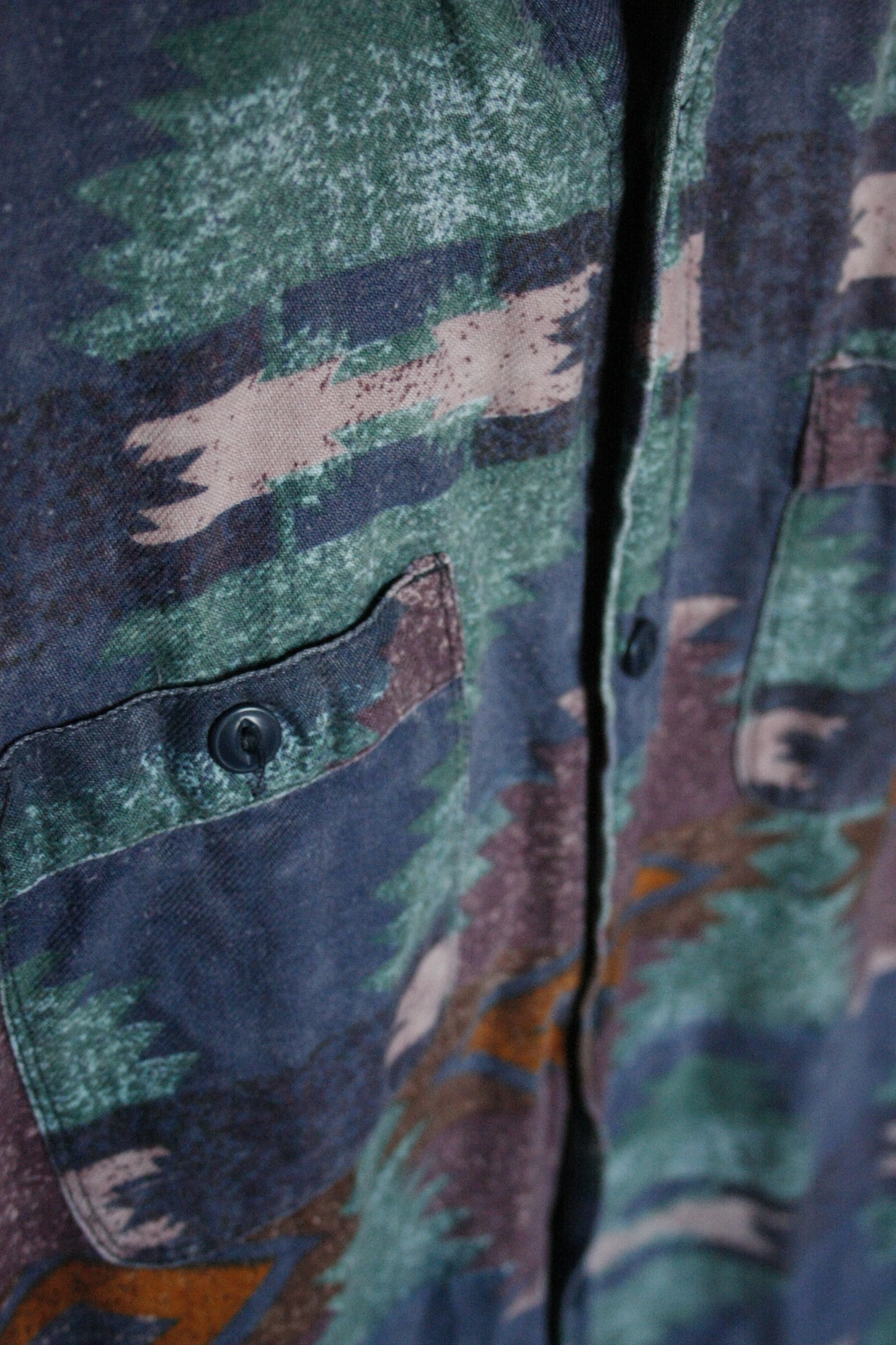 Vintage Shirt Ethno Herren S/M