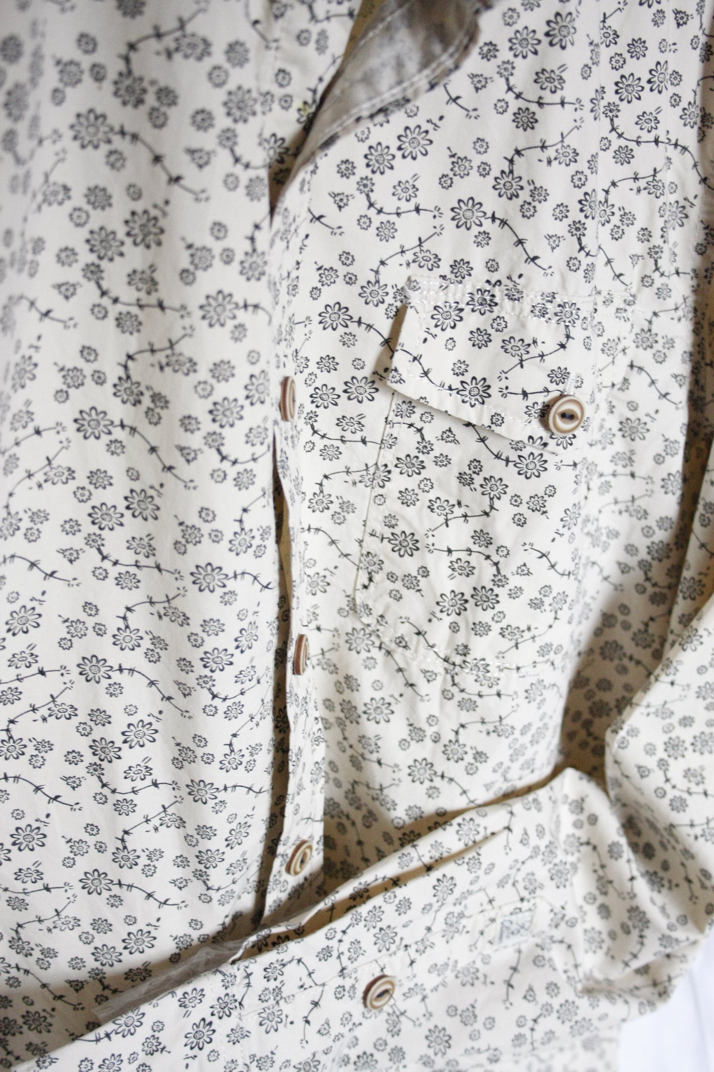 Showhemd Ranchriding Floral Damen M