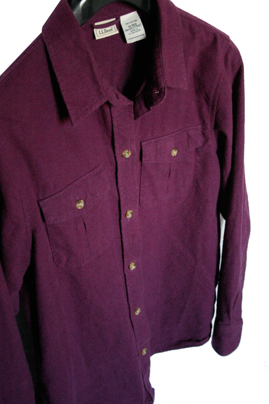 Vintage LL Bean Flanell Hemd Damen M