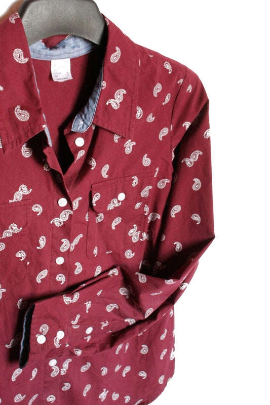 Showoberteil Ranchriding Paisley Damen M