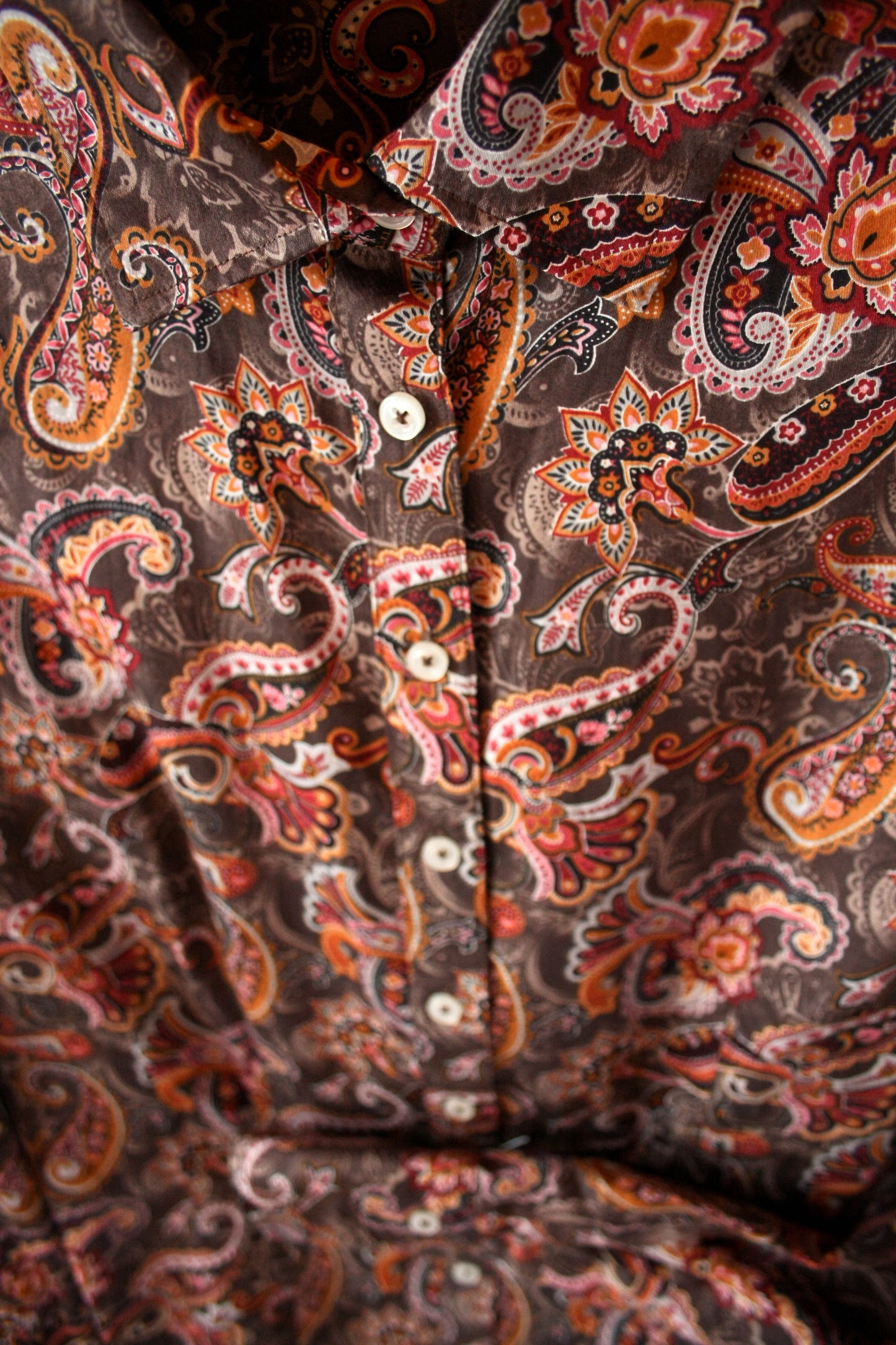 Showhemd Ranchriding Paisley Floral Damen S/M