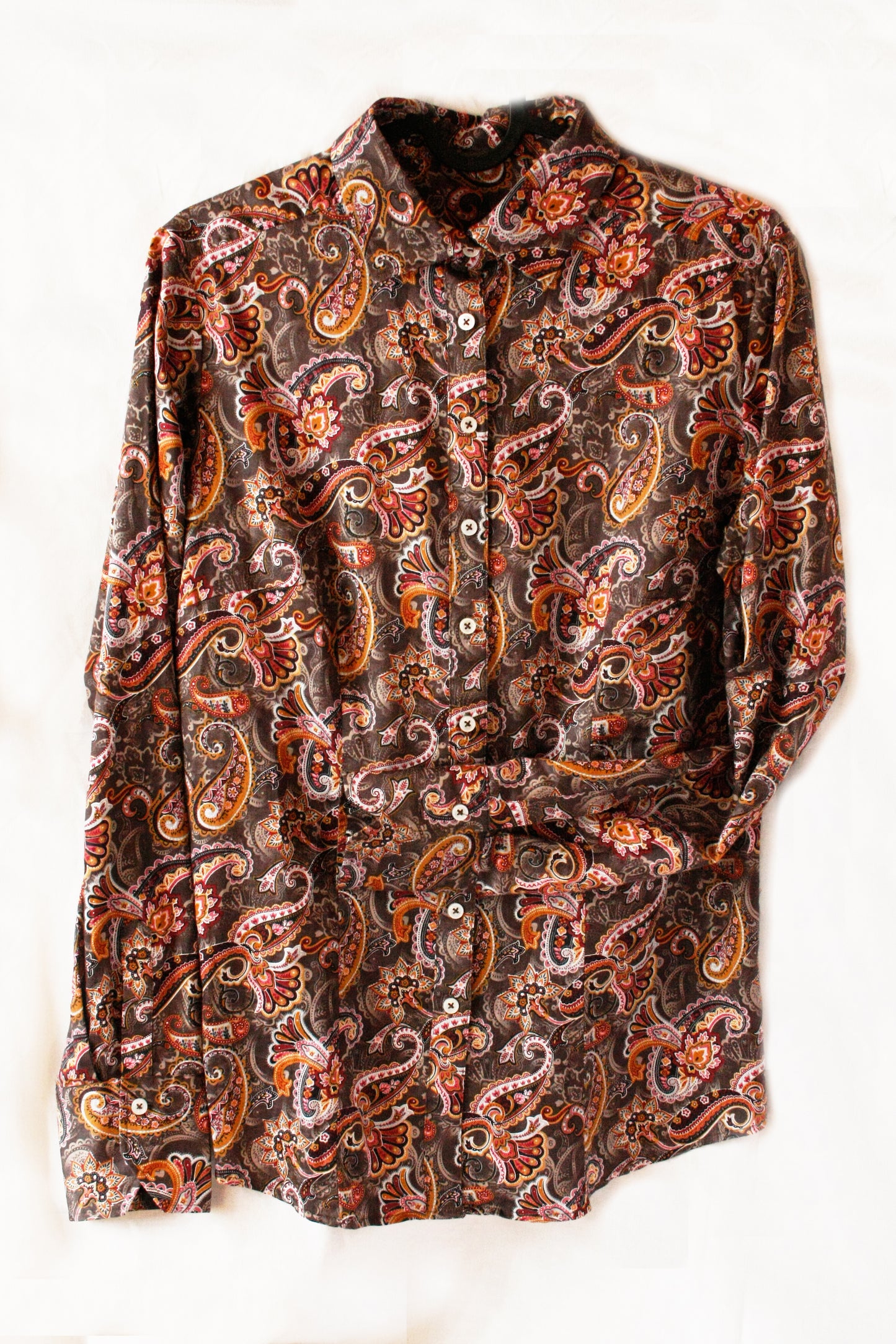 Showhemd Ranchriding Paisley Floral Damen S/M