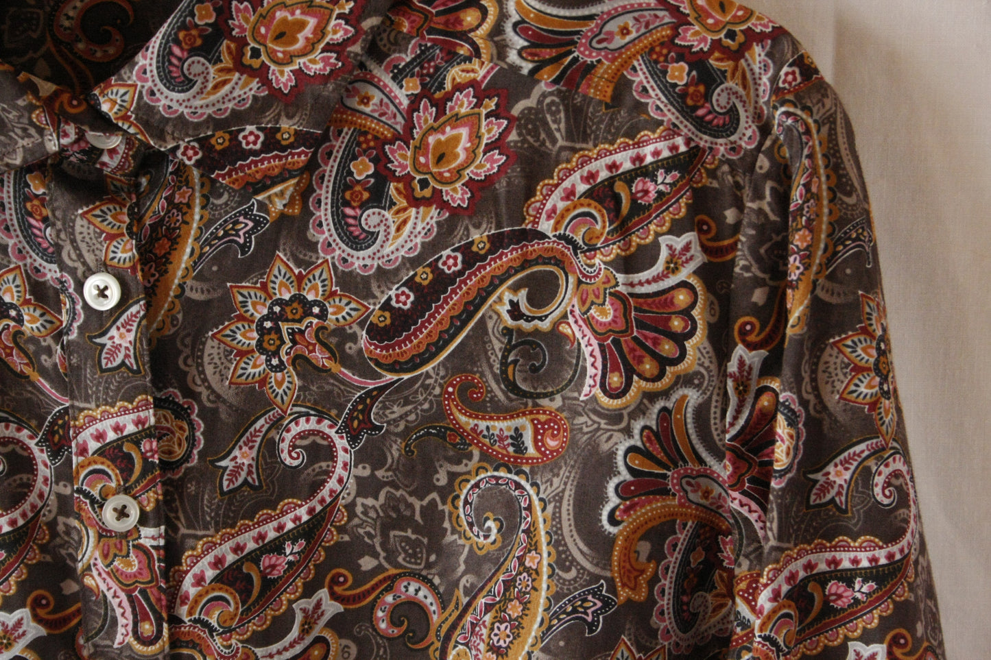 Showhemd Ranchriding Paisley Floral Damen S/M