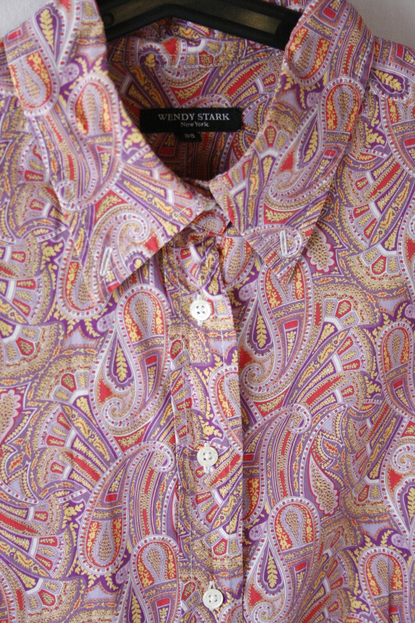 Showhemd Ranchriding Paisley Damen M