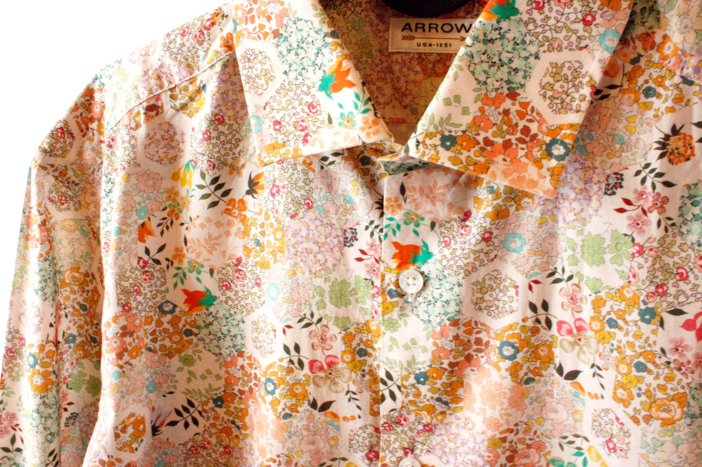 Showoberteil Ranchriding Geometrisch/Floral bunt Damen L