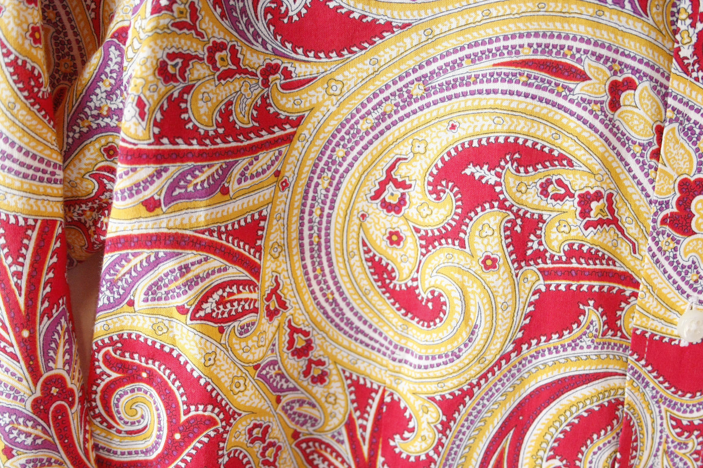 Showoberteil Ranchriding Paisley gelb Damen XS