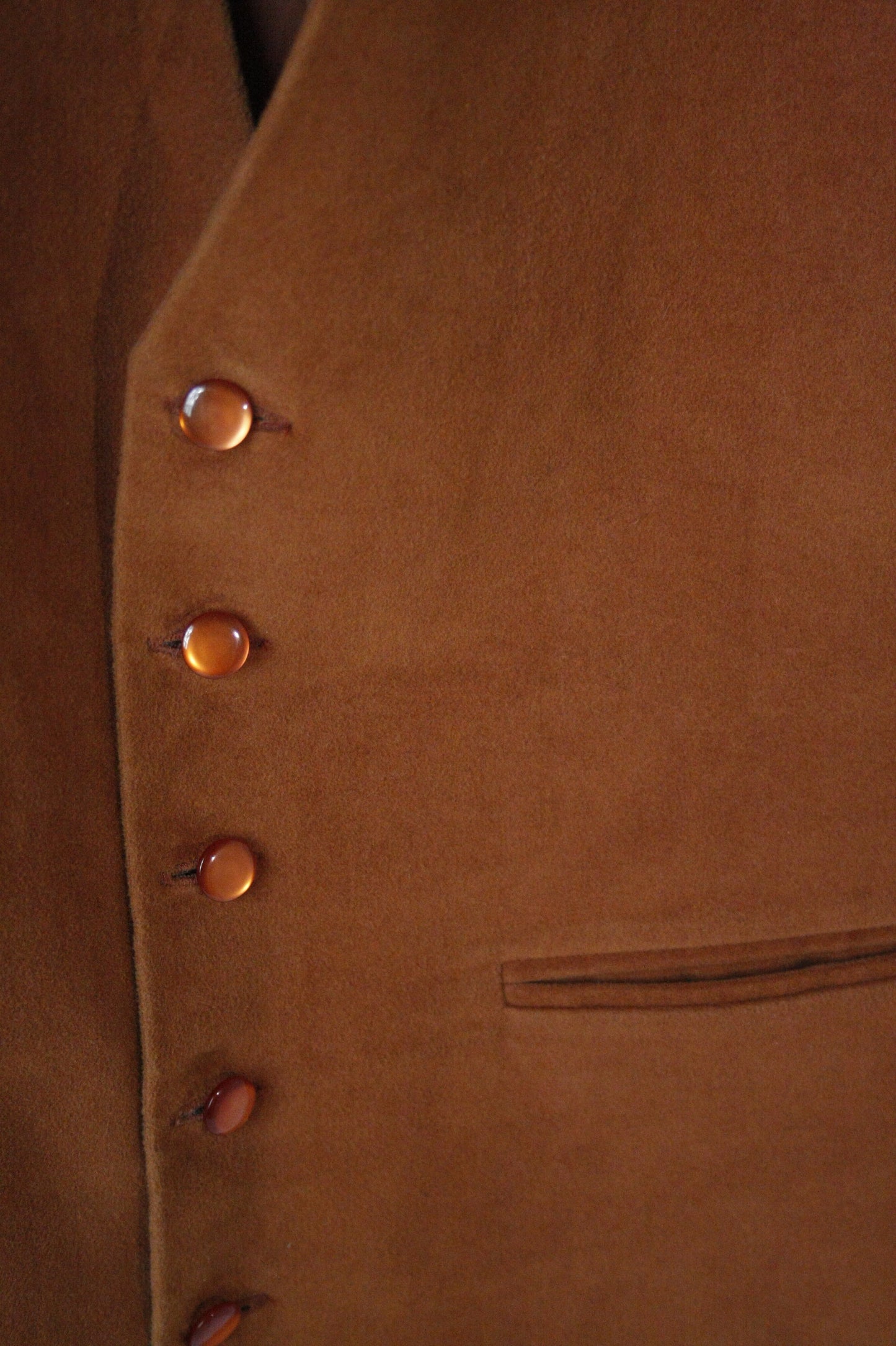 Ranch Riding Weste Samt Herren L