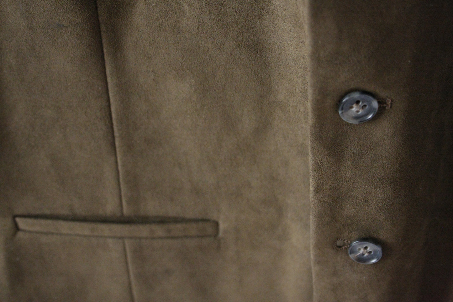 Ranch Riding Weste Samt Herren L