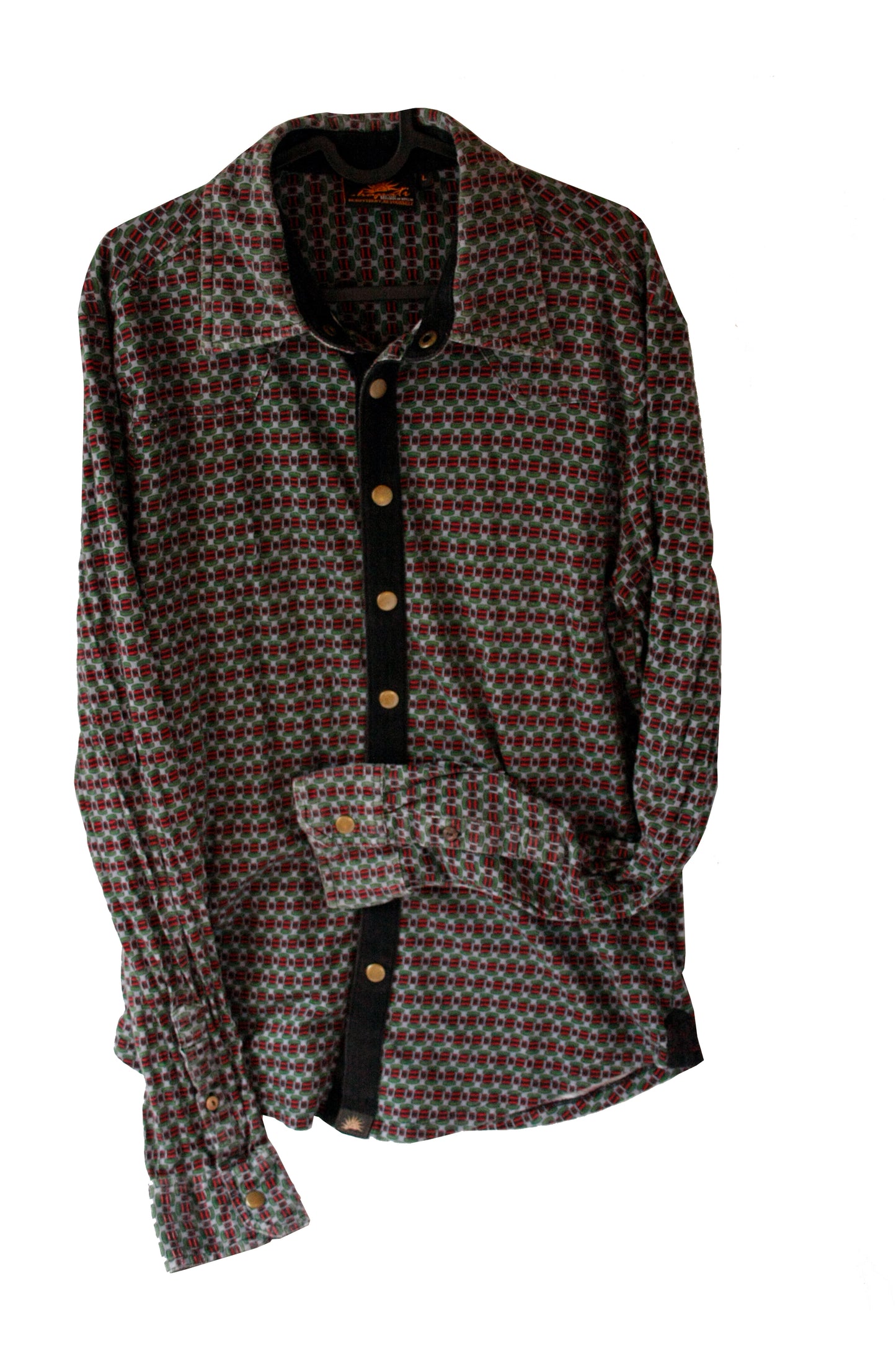 Showoberteil Ranchriding Geometrisch Herren L