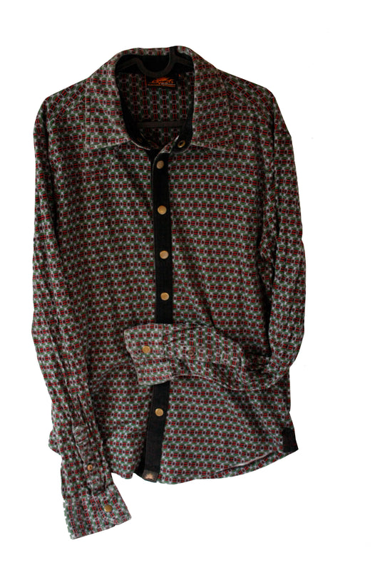 Showoberteil Ranchriding Geometrisch Herren L