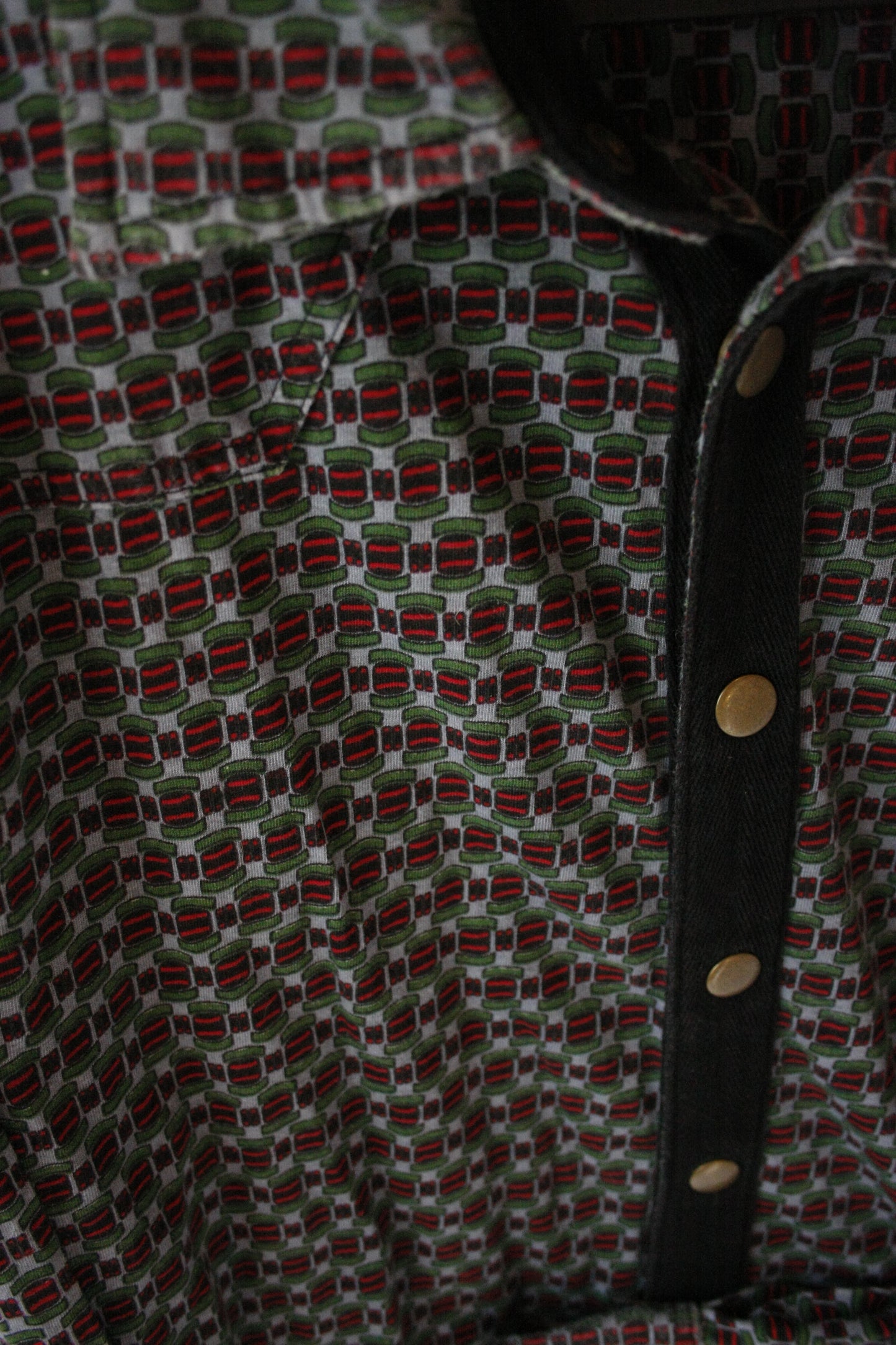 Showoberteil Ranchriding Geometrisch Herren L