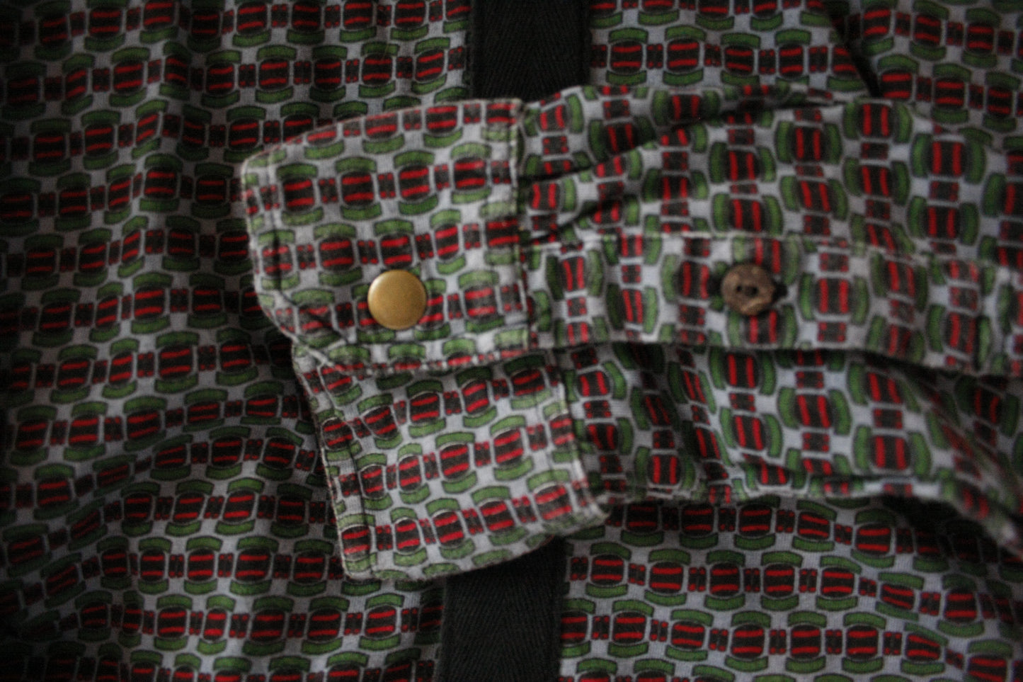 Showoberteil Ranchriding Geometrisch Herren L