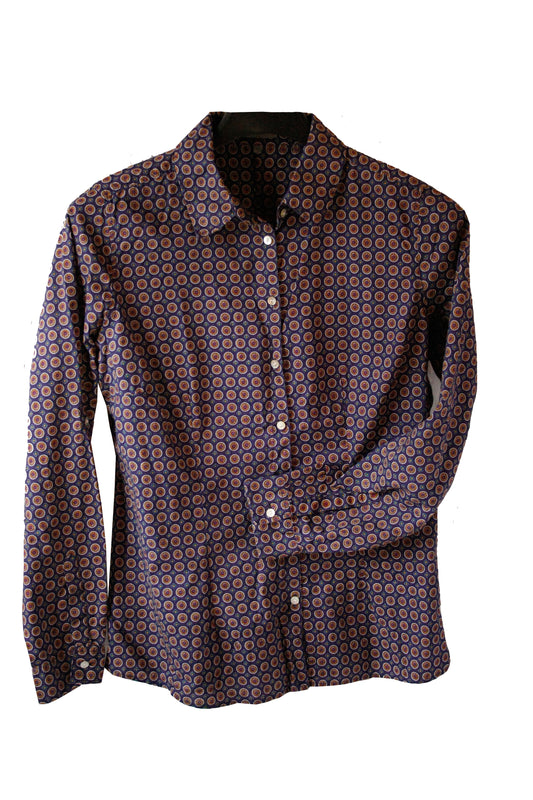 Showoberteil Ranchriding mit Pattern dunkel Damen M/L