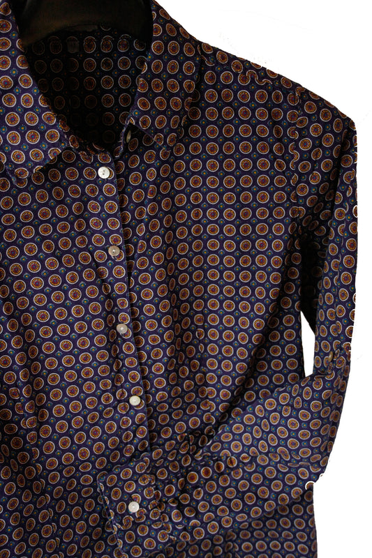 Showoberteil Ranchriding mit Pattern dunkel Damen M/L