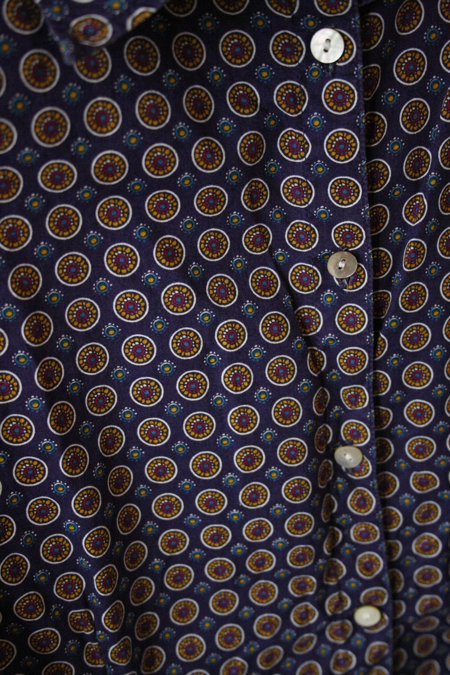 Showoberteil Ranchriding mit Pattern dunkel Damen M/L