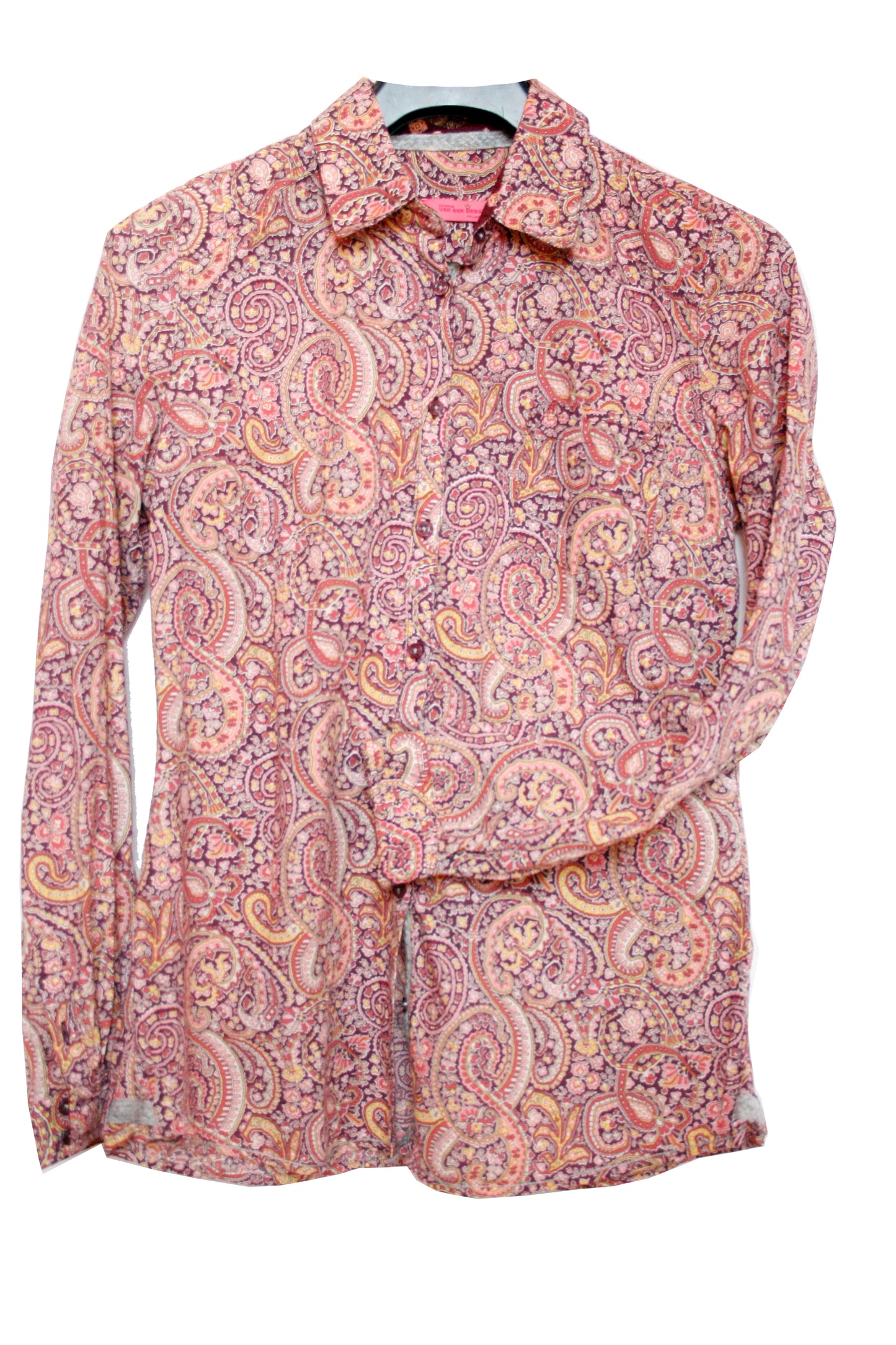 Showoberteil Ranchriding Paisley Lila Größe M