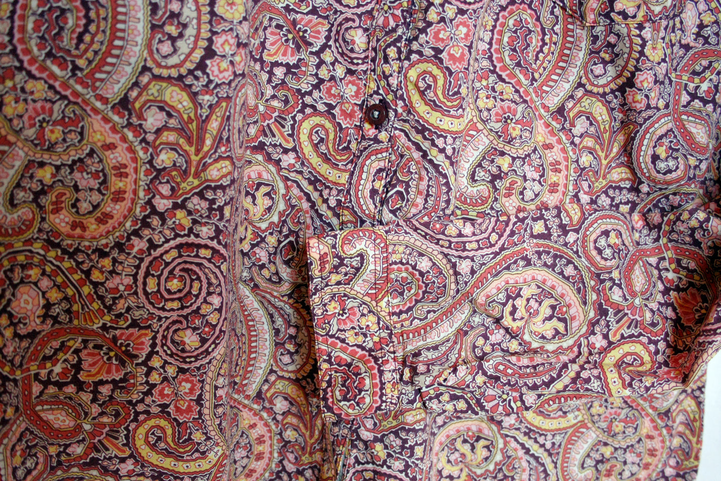 Showoberteil Ranchriding Paisley Lila Größe M