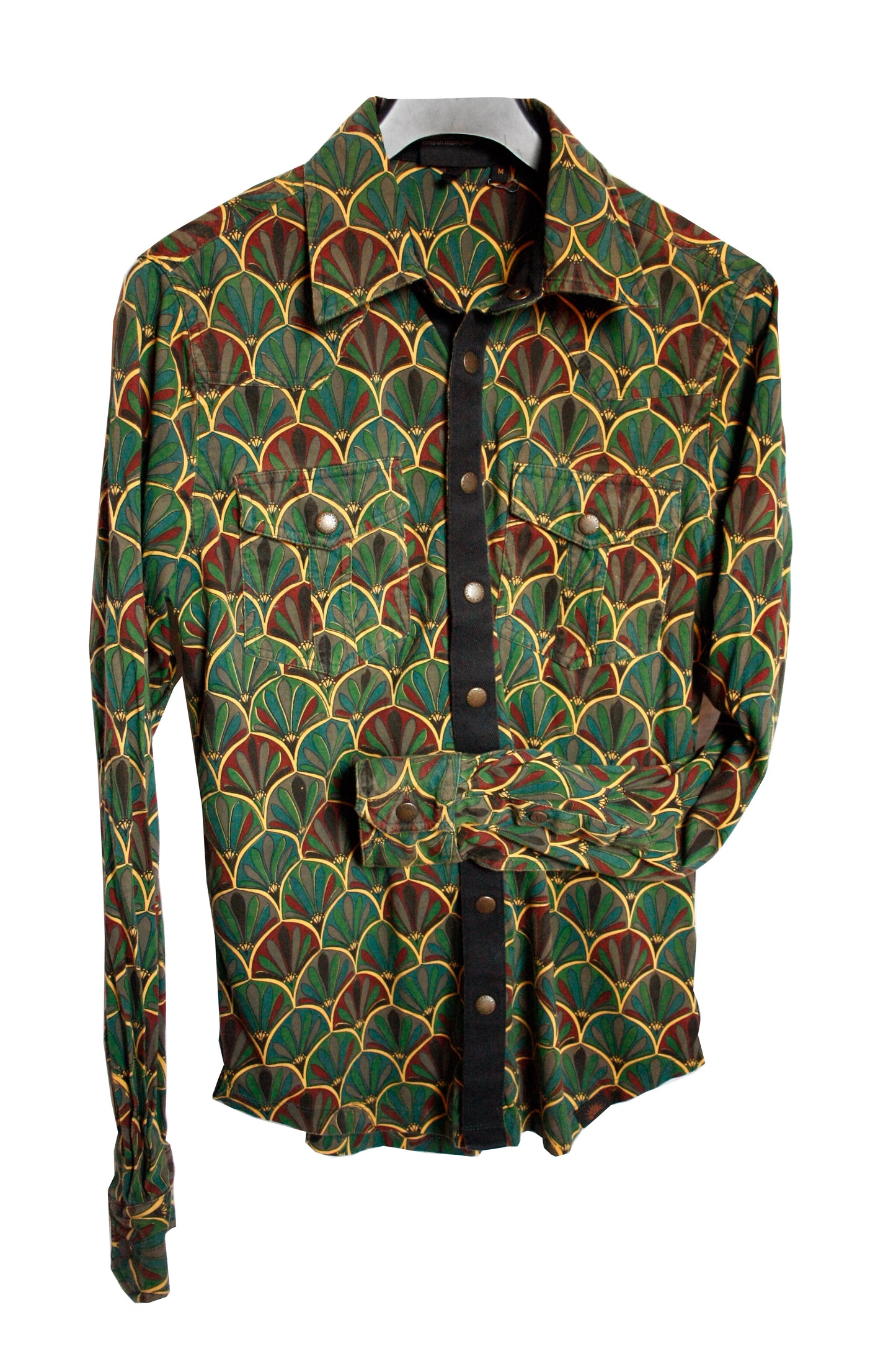 Showoberteil Ranchriding gemustert Herren M