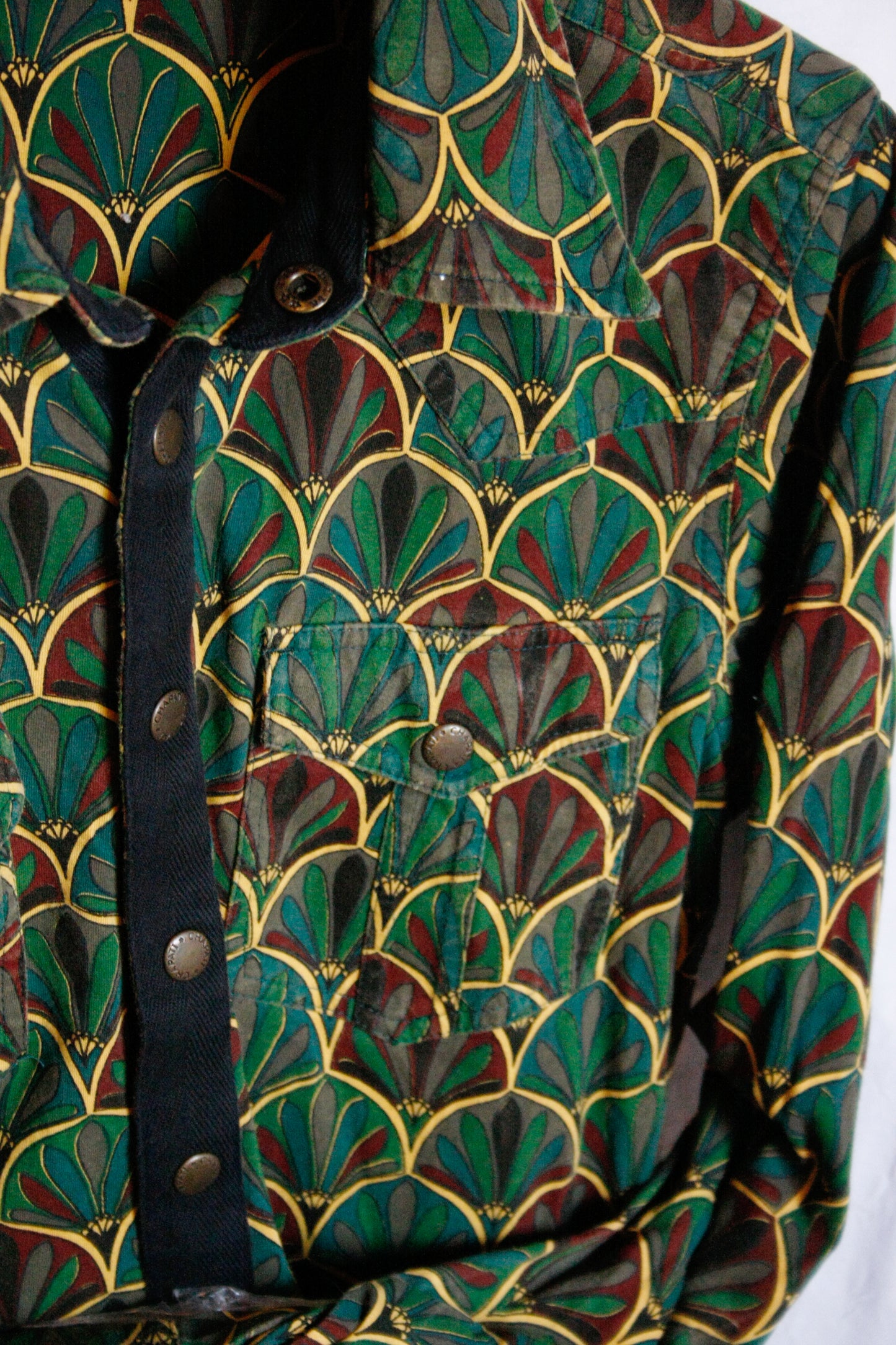 Showoberteil Ranchriding gemustert Herren M