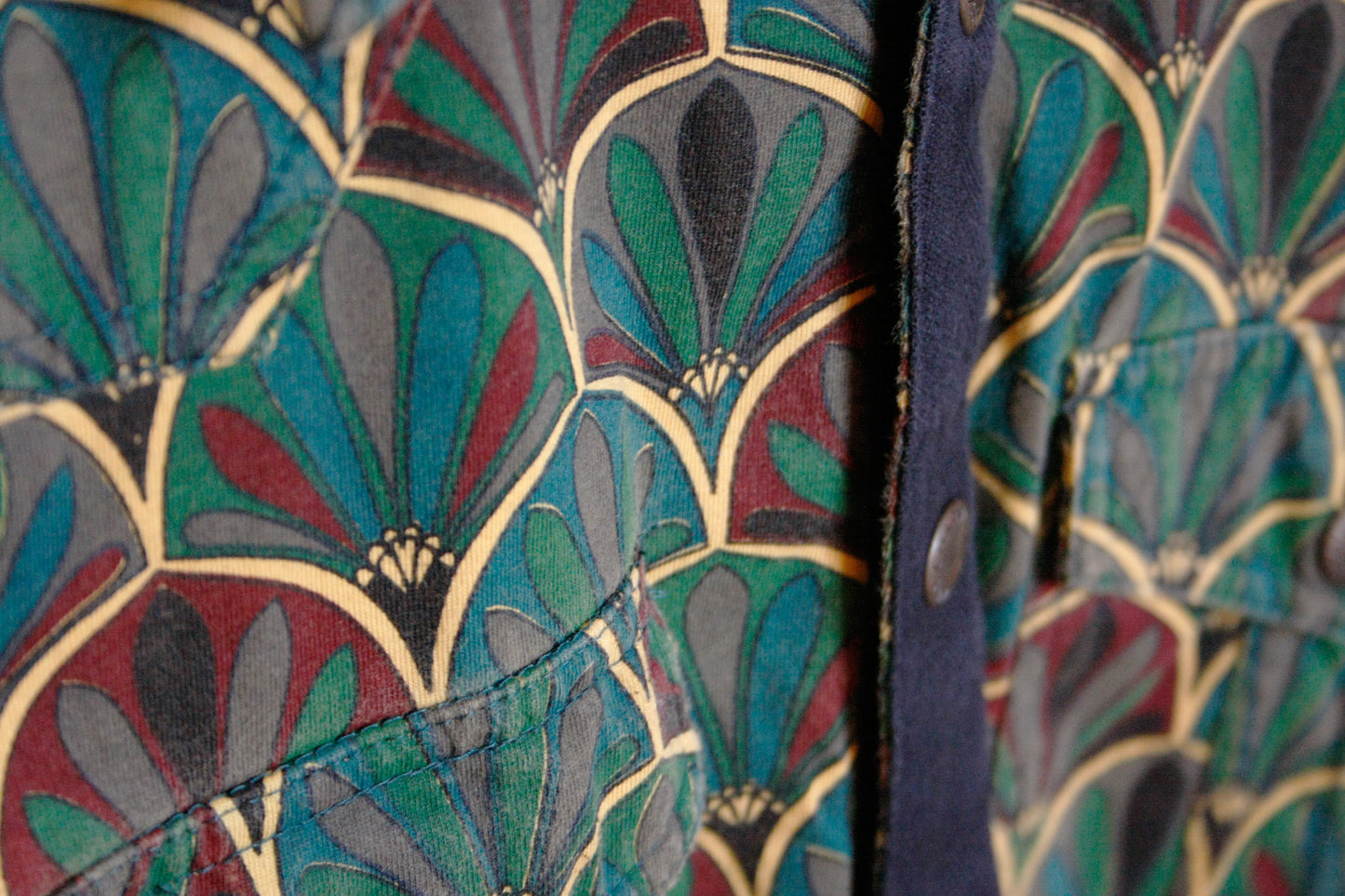 Showoberteil Ranchriding gemustert Herren M