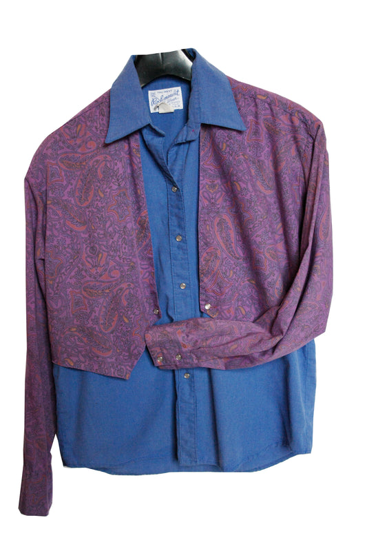 Show/ Freizeithemd Ranchriding Paisley Damen M