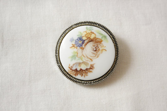 Wild Rag Clip Blumen Motiv