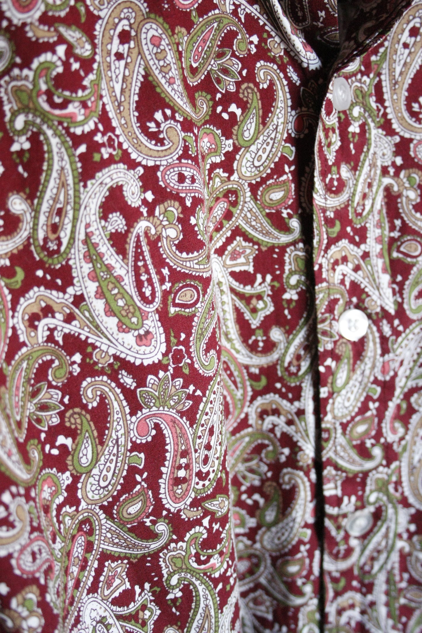 Showhemd Ranchriding Paisley  rot Damen M