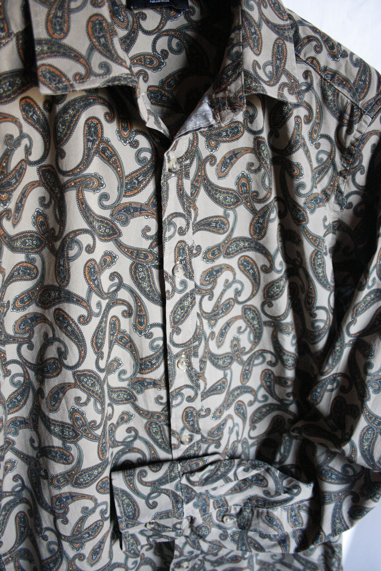 Showhemd Ranchriding Paisley Damen M