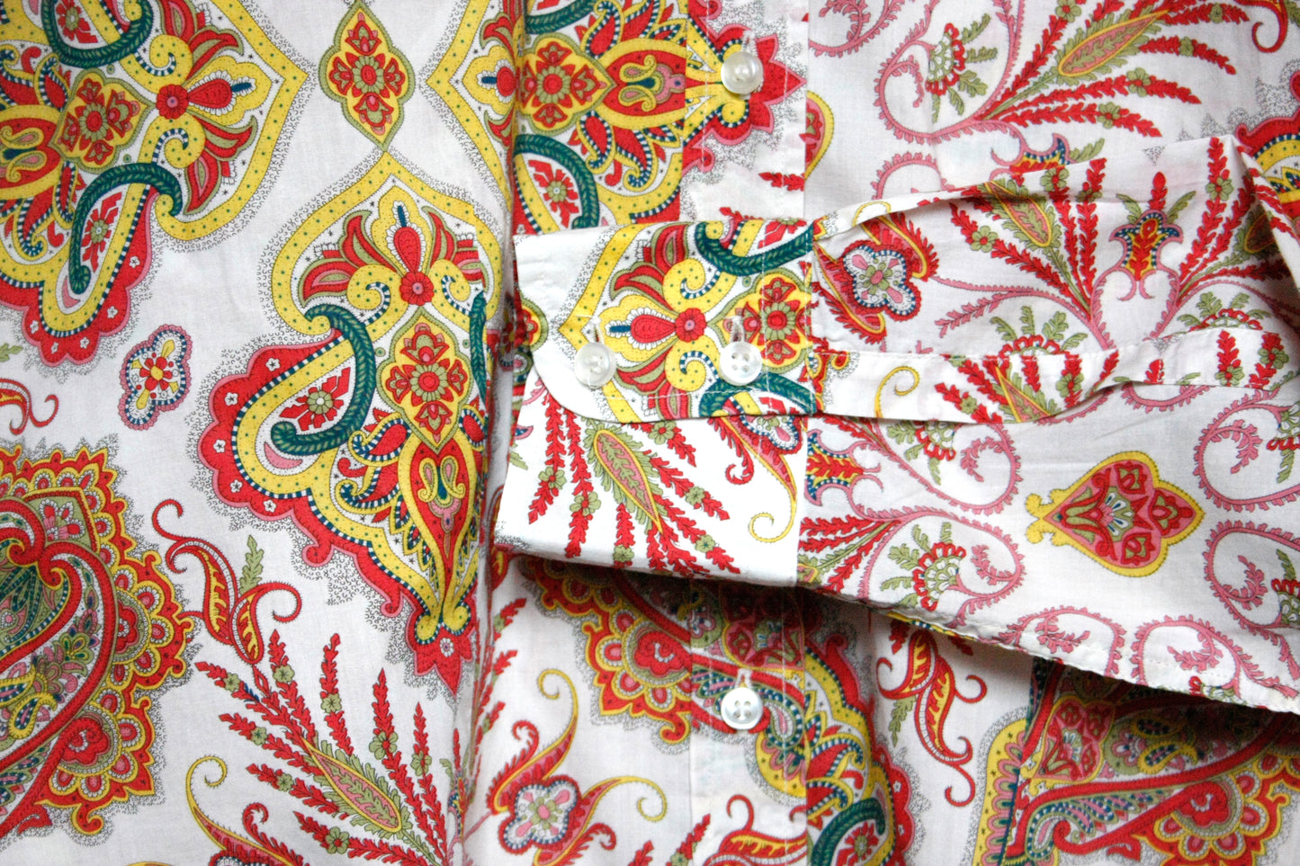 Showhemd Ranchriding Paisley Floral Damen M