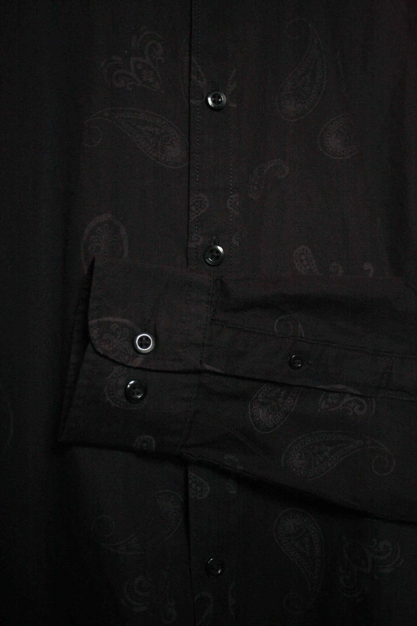 Showoberteil Paisley Black Unisex M/L