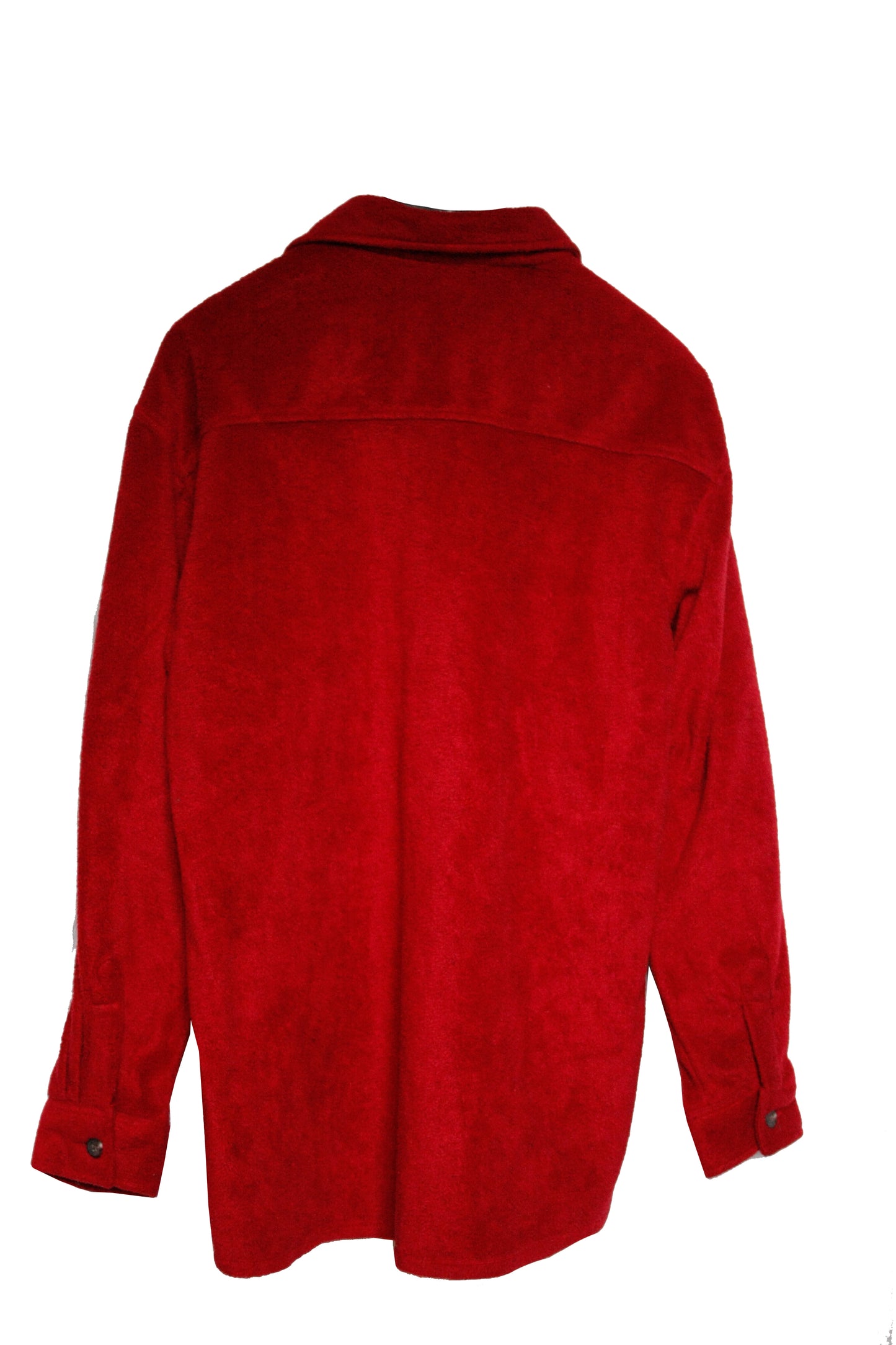 Vintage Fluffy Shirt red Herren M